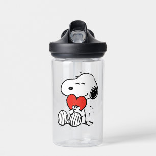 Bouteille D'eau cacahuètes Saint Valentin Snoopy Heart Hug