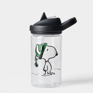 Bouteille D'eau cacahuètes Snoopy Green Casquette de neige