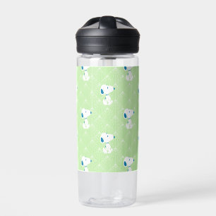 Bouteille D'eau cacahuètes   Snoopy Green Deco Dreams Motif