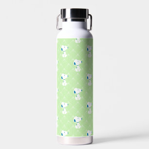 Bouteille D'eau cacahuètes   Snoopy Green Deco Dreams Motif