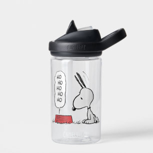 Bouteille D'eau cacahuètes   Snoopy Ho Ho Ho Plat alimentaire