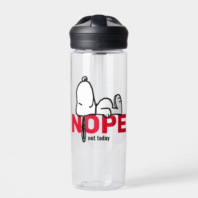 Bouteille D'eau cacahuètes | Snoopy Pas aujourd'hui (Extérieur)