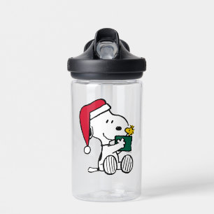 Bouteille D'eau cacahuètes Snoopy Père Noël & Woodstock Cadeau