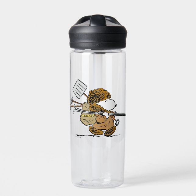 Bouteille D'eau cacahuètes | Snoopy Snow Warrior (Extérieur)
