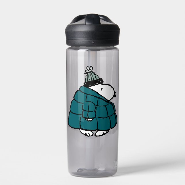 Bouteille D'eau cacahuètes | Snoopy Winter Puffy Veste (Extérieur)
