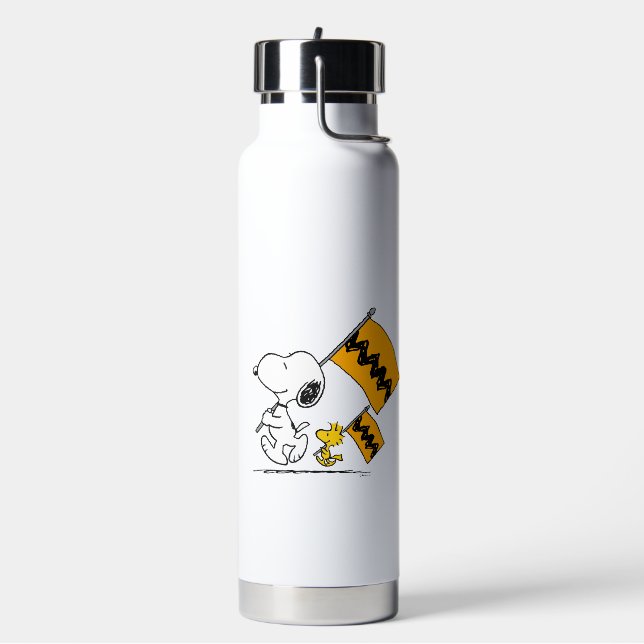Bouteille D'eau cacahuètes | Snoopy & Woodstock (Gym)