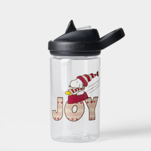 Bouteille D'eau cacahuètes   Snoopy & Woodstock Joy Sled Ride