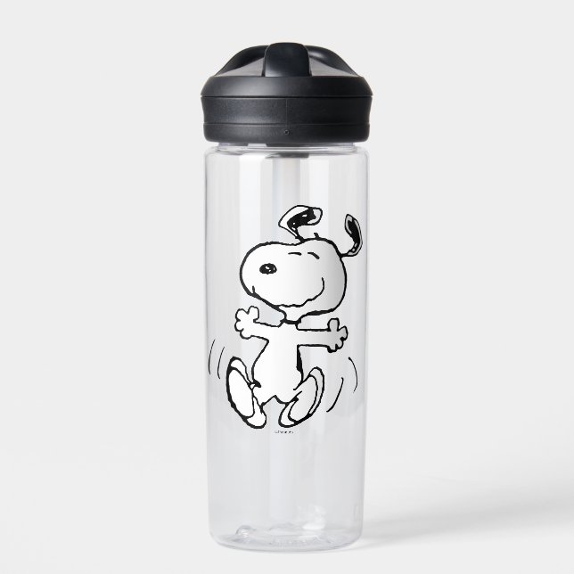 Bouteille D'eau cacahuètes | Une Danse Heureuse Snoopy (Extérieur)