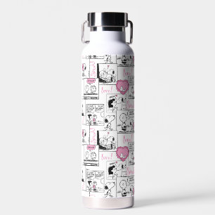 Bouteille D'eau cacahuètes   Valentine Heart Love Motif