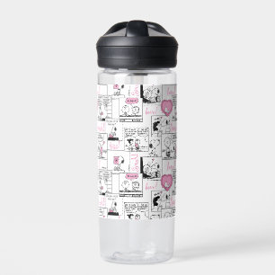 Bouteille D'eau cacahuètes   Valentine Heart Love Motif