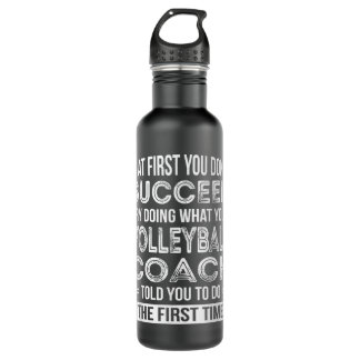 Bouteille D'eau Cadeau Coach Volleyball Cadeau Funny Merci Cadeau