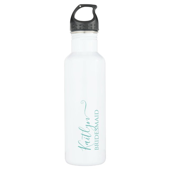 Bouteille D'eau Cadeau moderne et élégant | Personnalisé (Devant)