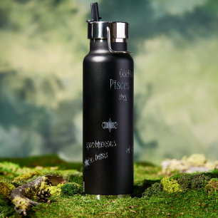 Bouteille D'eau Cadeau personnalisé quotidien sportif inspirant Fu