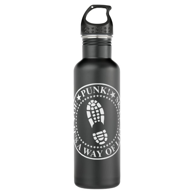 Bouteille D'eau Cadeau Pour Femmes Punk Ramones Rock Band Cute Gra (Devant)