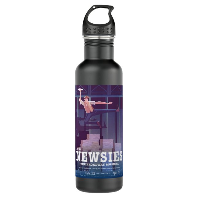 Bouteille D'eau Cadeaux d'anniversaire Newsies Broadway Couverture (Devant)