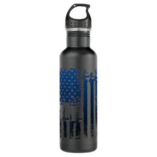 Bouteille D'eau Café à fusil noir.png