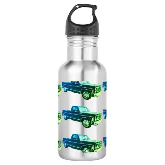 Bouteille D'eau Camion de collecte (Devant)