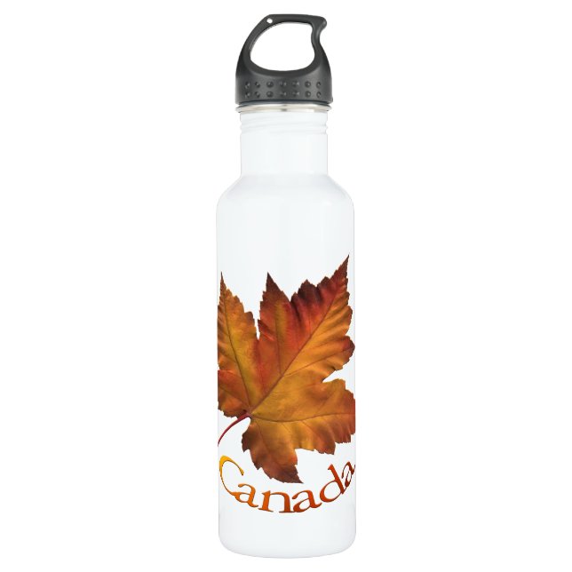 Bouteille d'eau Canada Feuille d'érable Souvenirs  (Devant)