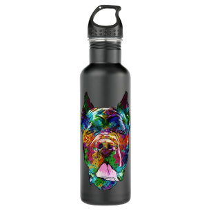 Bouteille D'eau Cane Corso Silhouette Chien Mastiff Italien