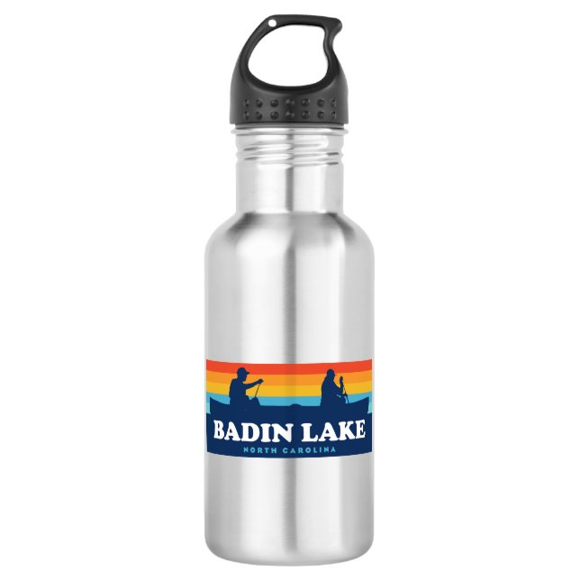Bouteille D'eau Canot Badin Lake North Carolina (Devant)