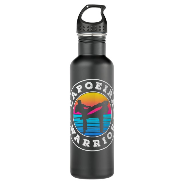 Bouteille D'eau Capoeira Warrior Training Brazilian Hobby Martial  (Devant)