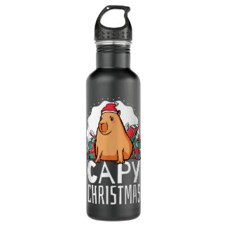 Bouteille D'eau Capy Christmas Capybara
