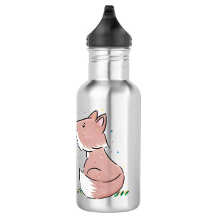 Bouteille D'eau Caricature pour bébé renard