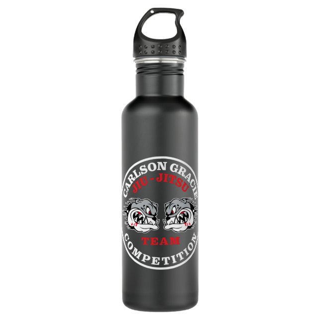 Bouteille D'eau Carlson Gracie Team Logo Competition Classic T-Shi (Devant)