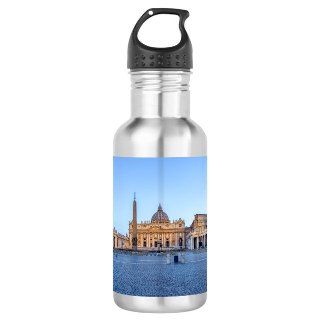 Bouteille D'eau Carré Saint-Pierre en Cité du Vatican - Rome, Ital (Devant)