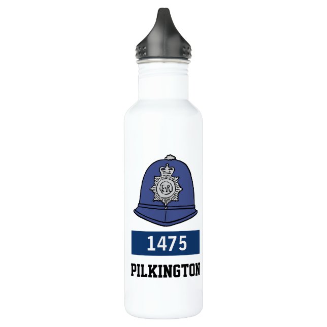 Bouteille D'eau Casque du gendarme de la police britannique - Ajou (Gauche)