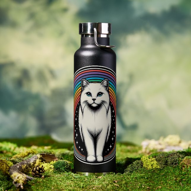 Bouteille D'eau Cat Raibow (Extérieur)