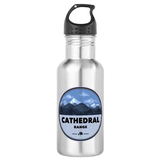 Bouteille D'eau Cathedral Range California Camping (Devant)
