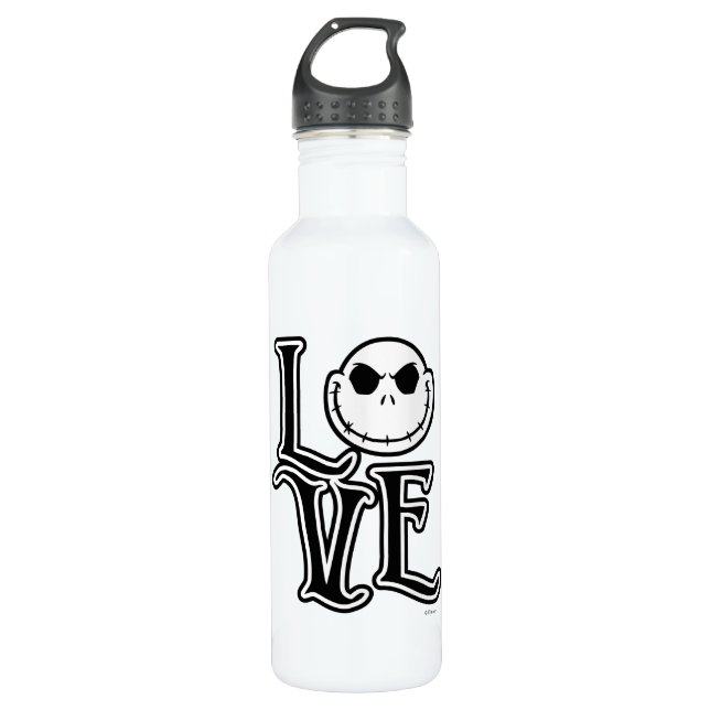 Bouteille D'eau Cauchemar avant Noël - AMOUR (Devant)