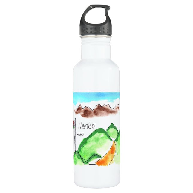 Bouteille D'eau CCT International - Carte (Devant)