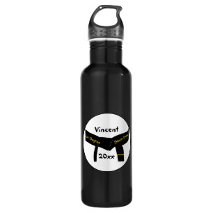 Bouteille D'eau Ceinture noire de premier degré d'arts martiaux