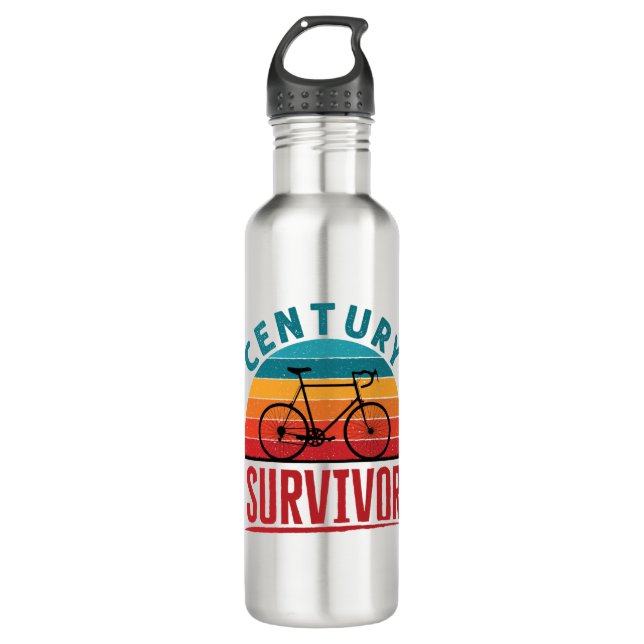 Bouteille D'eau Century Survivor 100 Miles Club (Devant)