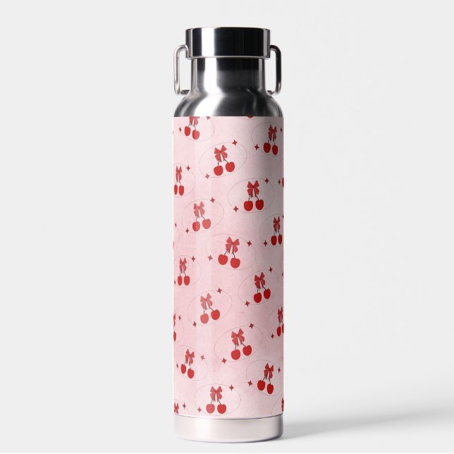 Bouteille d'eau Cerise (Avant)