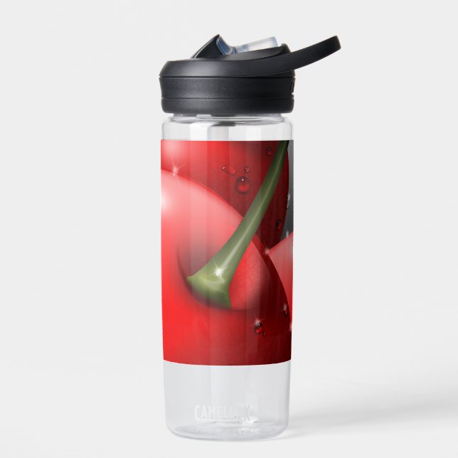 Bouteille D'eau Cerises avec gouttes de ragoût (Gauche)