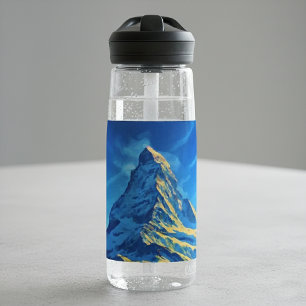 Bouteille D'eau Cervin en hiver