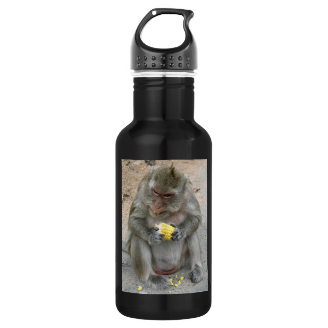 Bouteille D'eau C'est à moi ! ! ... Singe Macaque thaïlandais sauv (Devant)