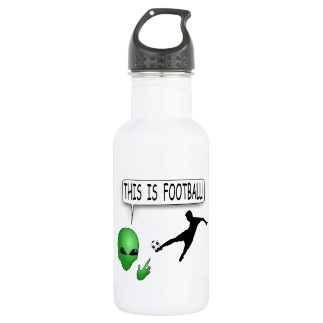 Bouteille D'eau C'Est Du Football (Devant)