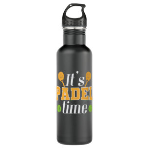 Bouteille D'eau C'est Padel Time Tennis Sport