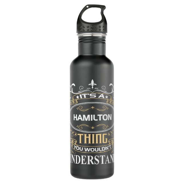 Bouteille D'eau C'est une chose Hamilton que vous ne comprendriez  (Devant)
