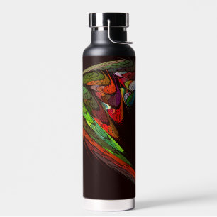 Bouteille D'eau Chameleon Art Abstrait