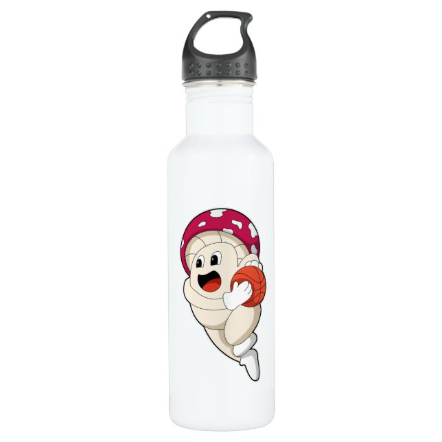 Bouteille D'eau Champagne de basket-ball (Devant)