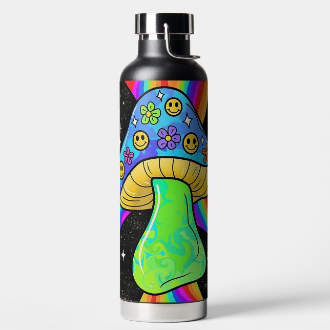 Bouteille D'eau Champignon psychédélique (Droite)