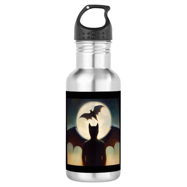 Bouteille D'eau Chat animal Spirit 2 (Devant)