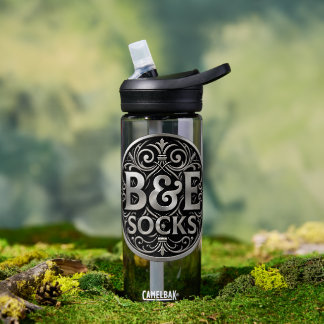 Bouteille D'eau Chaussettes B&E Dessin Audacieux et Elaboré 004955