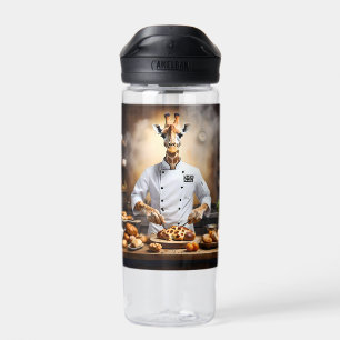 Bouteille D'eau Chef Pâtissier Girafe : Atteindre de Nouveaux Souc
