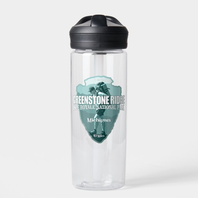 Bouteille D'eau Chemin de la crête de Greenstone (flèche T) (Extérieur)